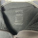 GORE Black Long Sleeve Pullover Quarter Zip Size Medium Photo 2