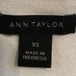 Ann Taylor Off-the-Shoulder Sweatshirt. Size XS. Ivory Color Photo 4