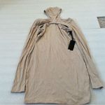 H:ours  Mock Turtleneck Long Sleeve Mini Dress Photo 0