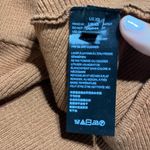 Anthropologie Women's Vanessa Ribbed Knit Poncho Sweater Honey Size XS NWT Photo 5