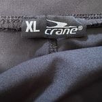 CRANE black smooth flair leg pants with elastic waist size XL Photo 4