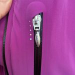 Descente  Women Pink Purple Rhinestone Ski Snowboard Jacket SZ 10 Fur Hood D29631 Photo 4