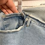 Good American NWT  Women’s Jeans Denim Fray Cut Waist Flare Light Wash Size 15 Photo 4