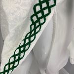 Embroidered Cover Up Tunic Top or Dress Green Size M Photo 1