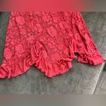 Urban Outfitters  Red Lace Top Photo 4