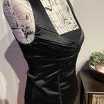 Bebe Vintage y2k Paneled Satin Bondage Bandeau Corset Vest Square neck Top tank blouse cami fit bodice rave whimsgot Photo 0