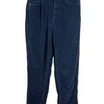 Urban Outfitters BDG High Rise Corduroy Mom Pant in Navy Blue Size 29 Photo 0