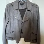 Francesca's Faux Suede Jacket Photo 0