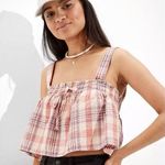 American Eagle  plaid swing cami top 🌸 Photo 0