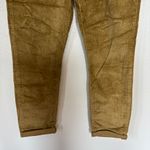 Levi's Mid Rise Boyfriend Olive Green Corduroy Relaxed Fit Pants Photo 3