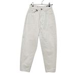 Free People THRILLS Sabina Jeans High Rise Straight Tapered Ankle Women’s 2 NWT Photo 1