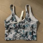 Lululemon New without tag  nulu align crop tank size 6 kaleidofloral Photo 1