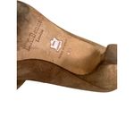 LK Bennett  Tan Suede Kitten Loafers Heels Size US 8 / 38 Photo 3