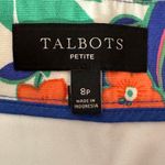 Talbots  Orange and Blue Mini‎ Pencil Skirt Resort Wear Photo 6