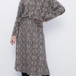 ZARA NWT  Animal Print Midi Skirt Photo 7