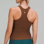 Lululemon Ribbed Nulu Racerback Yoga Tank Top in Roasted Brown Size 2 Photo 2