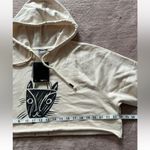 Puma  x LemLem Womens Cropped Hoodie Cat‎ Ghost Pepper Size Large NWT Photo 3