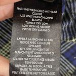 We The Free  Flannel Blouse Womens S‎ Blue Tie Sleeve Button Front Western Boho Photo 5