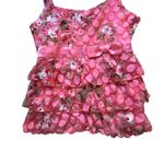 Y2K vtg. Coquette‎ Polka Dot Pink Bow INC Ruffle Barbie Top Medium. Photo 2