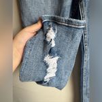 Vervet Women’s Skinny Jeans Light Wash Distressed Button Fly Size 25 Blue Photo 6