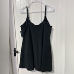 Abercrombie & Fitch NWT Petite Traveler Mini Dress in Black onyx size large Photo 3