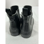 Target Womans Pullon Ankle Rain Boots Black 8 Elastic Ankle Photo 4