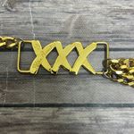 Paloma Picasso Vintage Gold Tone Multi Strand Chain XXX Lobster Clasp Belt Photo 9