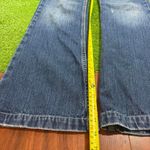 Cruel Girl Vintage Y2K Jeans Embroidery Low Rise Bootcut Denim Distressed Photo 3