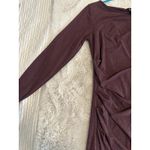 Candalite  Maxi Evening Dress Burgundy  Size M Photo 3