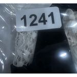 Ivory Ella Maurices Ivory Lace Overlay Button Front Career Blouse w/Black‎ Collar Size   M Photo 8