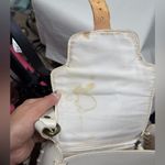 Ecote White BraidedLeather Round Crossbody Western Bag Photo 2