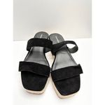 Treasure & Bond  Sandals Womens Size 8.5‎ Suede Upper Black Platform Espadrille Photo 2