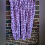 Simply Southern  Pink Print Midi Dress Size XL Photo 3