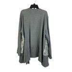 Dress Barn  Women's Grey & Lace Cardigan Photo 1