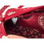 Vera Bradley Wristlet Pouch Wallet 6.5x3 & ID Keychain Pouch Mesa Red Photo 6
