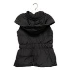 ADD Down Quilted Puffer Hooded Goose Vest Women Size US 4 IT 42 Black Italy Zip Photo 1