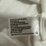 Stoney Clover Lane  Terry Cropped Pullover Sweatshirt 1/4 Zip Size Medium Photo 7