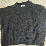 Old Navy Fuzzy Cozy Knit Sweater Black Photo 0