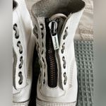 Dr. Martens  White Leather Sinclair Platform Boots
Size 8 Photo 1