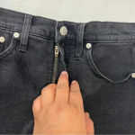 Madewell  High Rise Denim Shorts Black 26 Photo 6