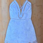 Revolve by the way. Rory Lace Romper in White Photo 4