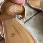 Tommy Bahama Trista Beige Canvas Block Heel Buckle Slide Sandals - Women Sz 10M Photo 6