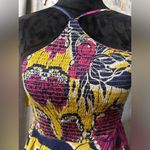 Urban Outfitters outfitter strappy floral NWT smocked Batik Print skater halter dress XS Photo 5