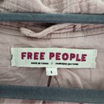 Free People  Soft Cotton Oversized Blazer Cardigan Photo 5