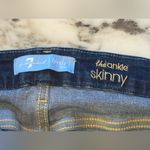 7 For All Mankind EUC Dark Blue Ankle Skinny B(Air) Mid Rise Jeans Sz 29 Photo 6