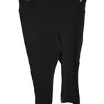 GapFit Workout Yoga Capri Leggings Striped Black L Photo 4