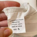 Lulus White Mesh Accents Sleeveless Fit & Flare Mini Dress Womens S Bridal Event Photo 6