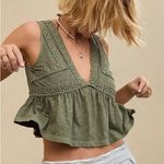 Aerie  summer house peplum tank top Photo 0
