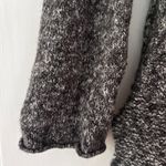 prAna Nolan Tunic Sweater Coal Gray Grey Size Small Crew Neck Braided Knit Photo 4