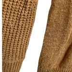 J.Crew Brown Waffle Knit Round Neck Sweater XXS Photo 1